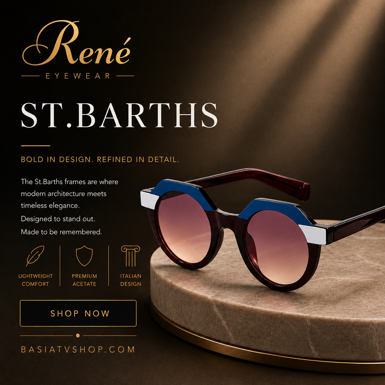 René St. Barths Designer Frames