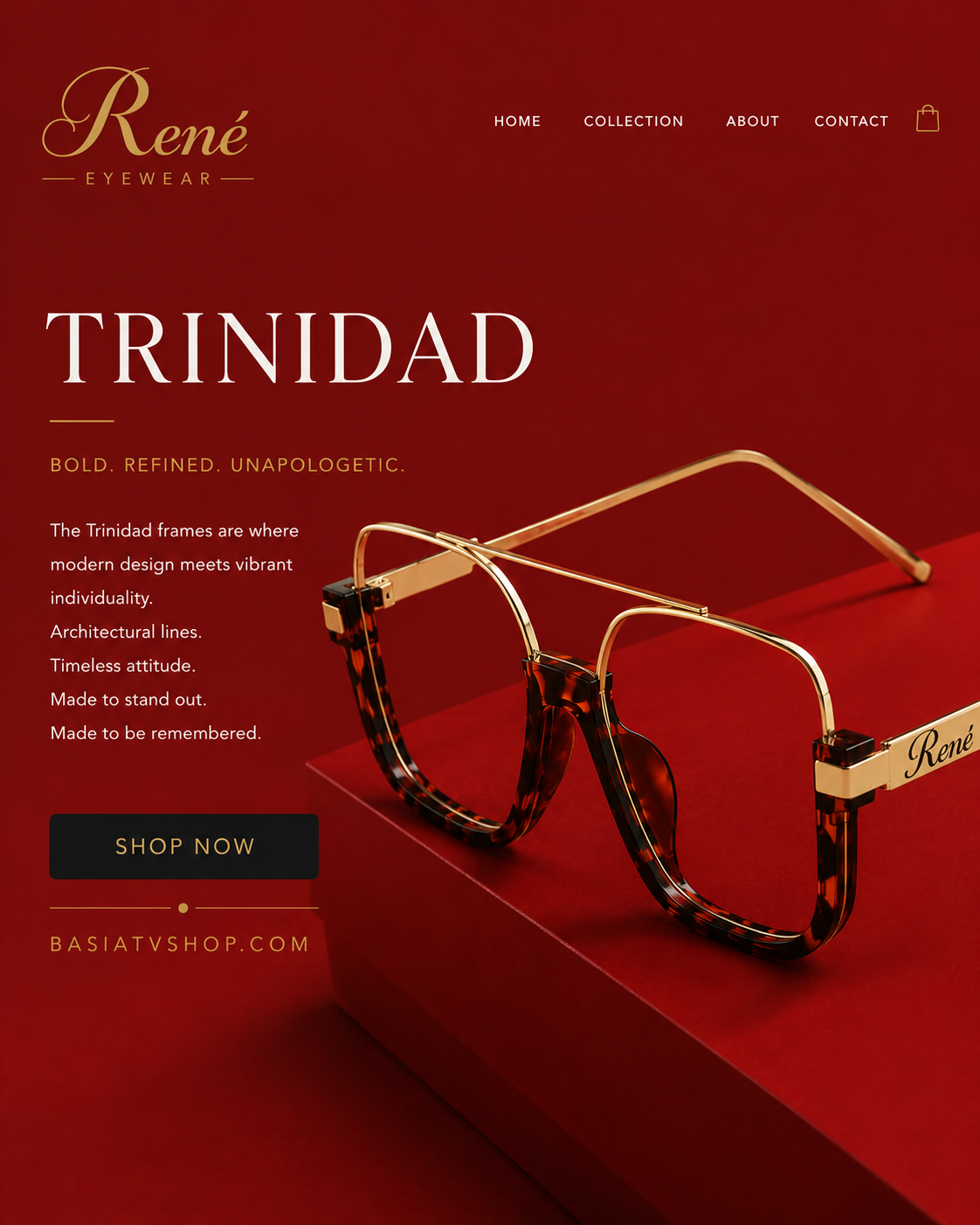 René Trinidad Designer Frames