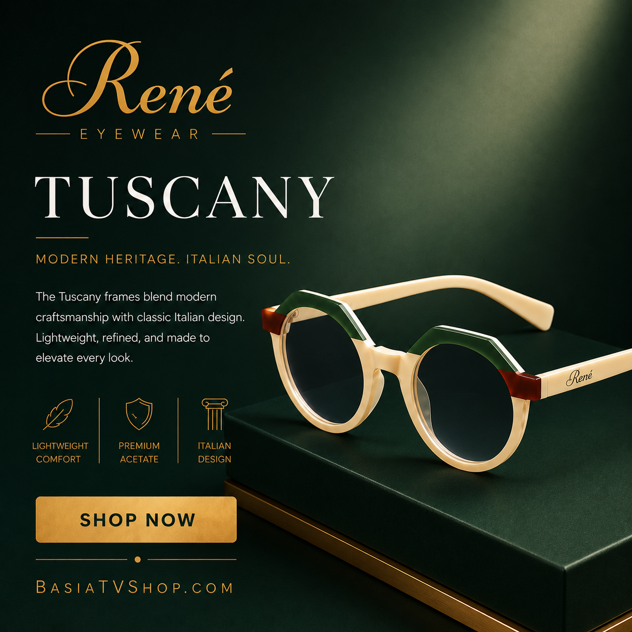 Rene Tuscany Designer Frames
